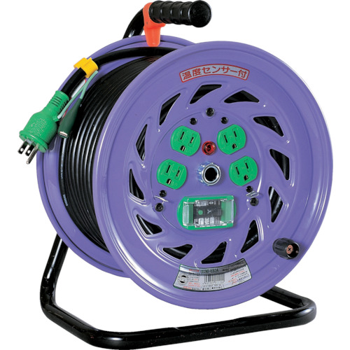 日動　電工ドラム　漏電保護専用ブレーカ付　３０ｍ（NFEB34）※代引き決済不可