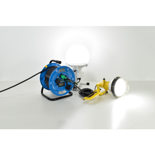 日動　電工ドラム　屋外型　デジタルドラム　電圧電流メーター付　漏電保護専用ブレーカ付　３０ｍ（NPDMWEB33）【日動工業（株）】※代引き決済不可