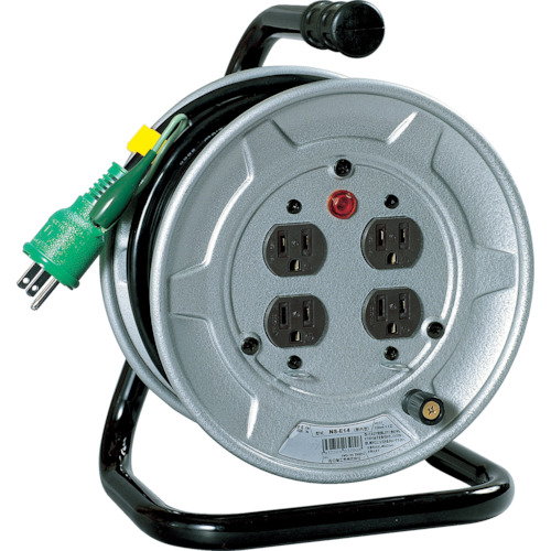 日動　電工ドラム　アース付　１０ｍ　（NSE14）※代引き決済不可