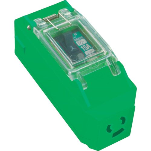 日動　プラコンインポッキンブレーカ　１００Ｖ　抜止コンセント付　漏電遮断器付（PIPBEBN）※代引き決済不可