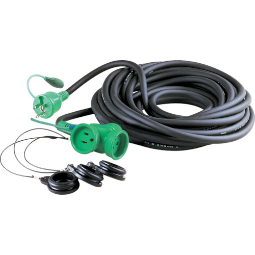 日動　アース付防雨型延長コード２０Ｍ（PPTW20E）※代引き決済不可