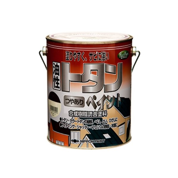 トタンつやありペイント　2kg　各色【ニッペホームプロダクツ】