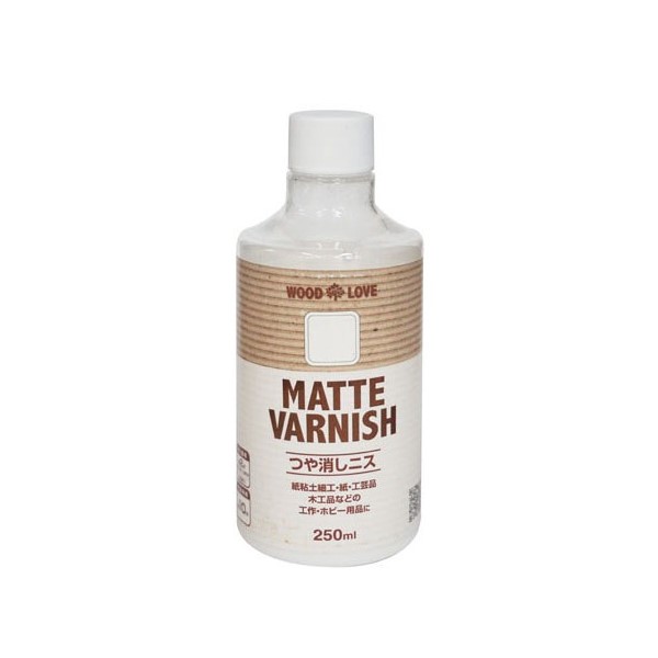 つや消しニス　250ml【ニッペホームプロダクツ】