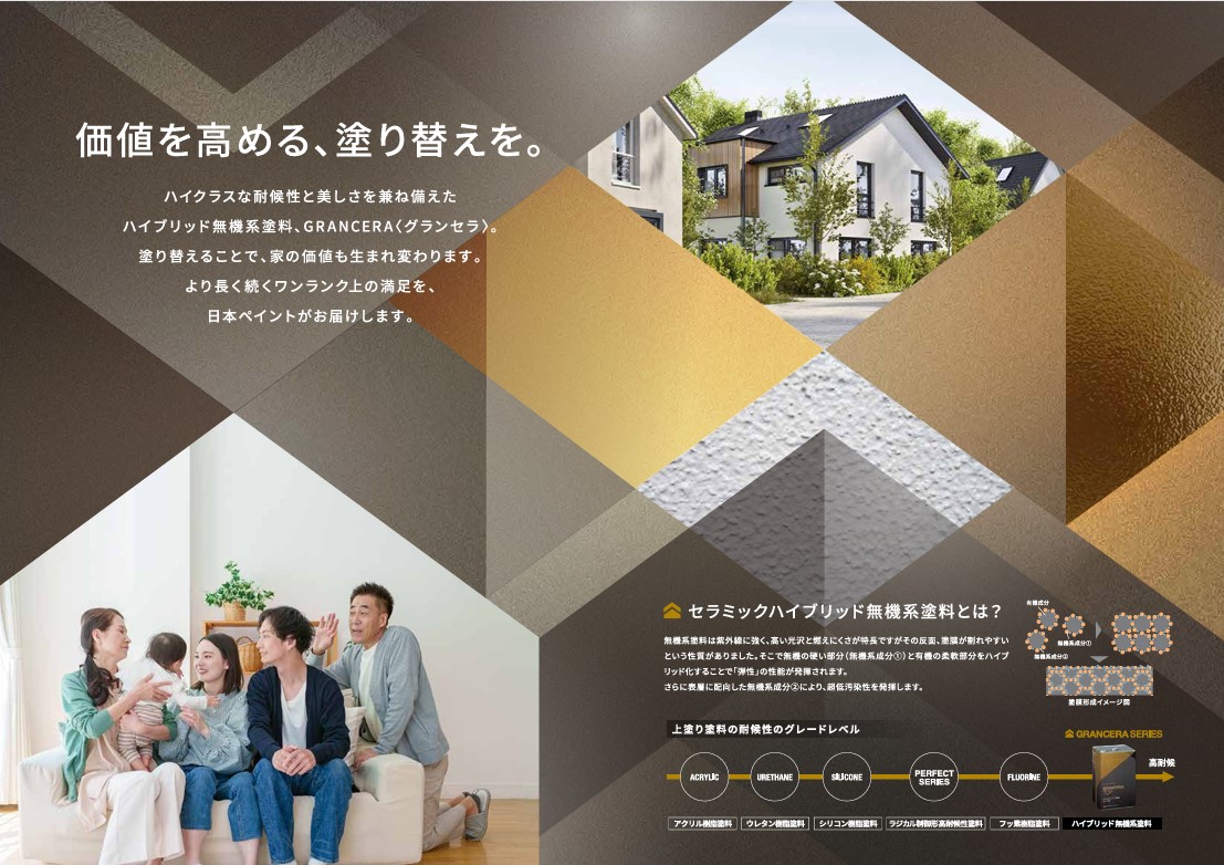 グランセラトップ　1液水性　ＮＤ－５０１　15kg【日本ペイント】