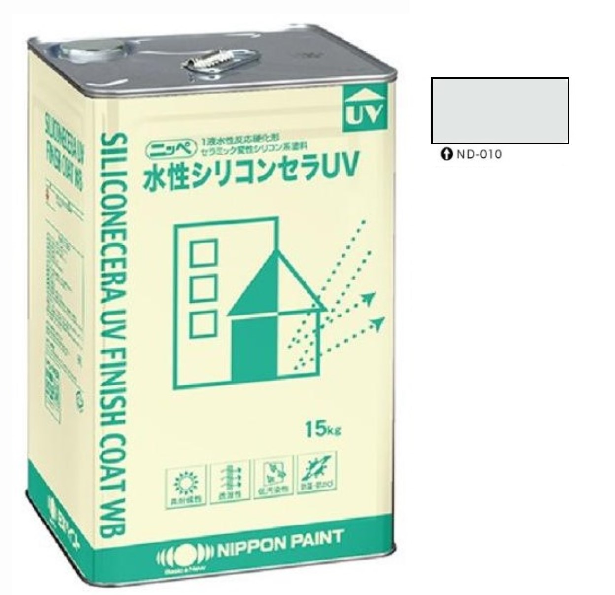 水性シリコンセラUV ND-010 15kg 【日本ペイント】