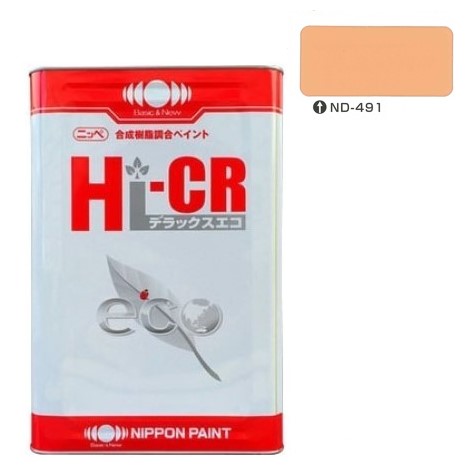 Hi-CR デラックス エコ 2　ＮＤ－４９１　16kg【日本ペイント】