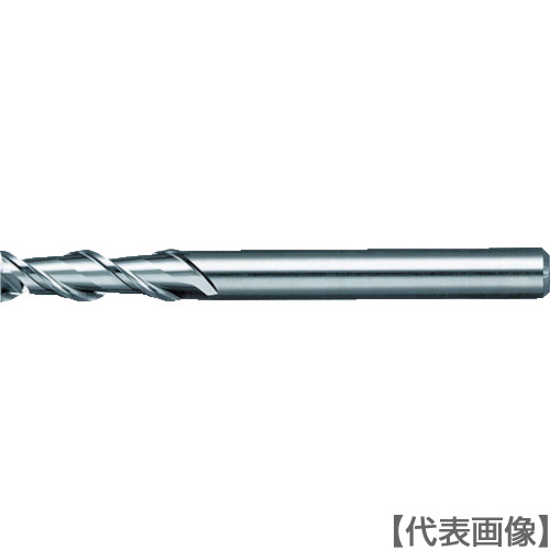 ＮＳ　アルミ専用ＥＭ（３倍刃長タイプ）　ＡＬ３Ｄ－２　Φ１１（AL3D-2 11）424-0260 【日進工具（株）】