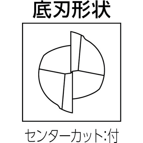 ＮＳ　無限コーティング　２枚刃ＥＭ　ＭＳＥ２３０　Φ９Ｘ２３（MSE230 9X23）424-1762 【日進工具（株）】