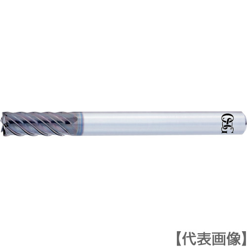 ＯＳＧ　高硬度鋼用超硬エンドミル　多刃スクエアタイプ　ショート形　ＡＥ－ＭＳ－Ｈ　８５４９７１０　（AE-MS-H 1）362-5535 【オーエスジー（株）】