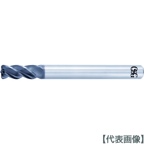 ＯＳＧ　超硬防振型エンドミル　ＡＥ－ＶＭＳ　ショート型　ラジアス　８５５７３０４　　 （AE-VMS 16XR3）228-3110【オーエスジー（株）】