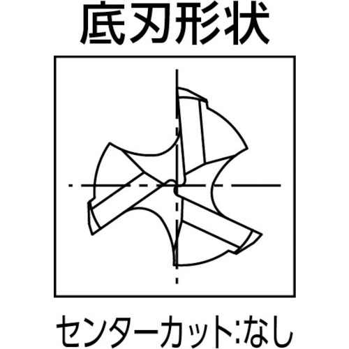 ＯＳＧ　超硬エンドミル（CA-MFE-22XR2）690-0381 【オーエスジー（株）】