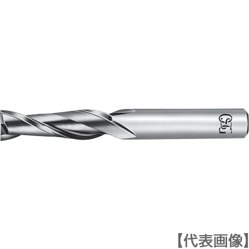 ＯＳＧ　超硬エンドミル　２刃ロング　銅・アルミ合金用　６（CARGEDL6）200-5271 【オーエスジー（株）】