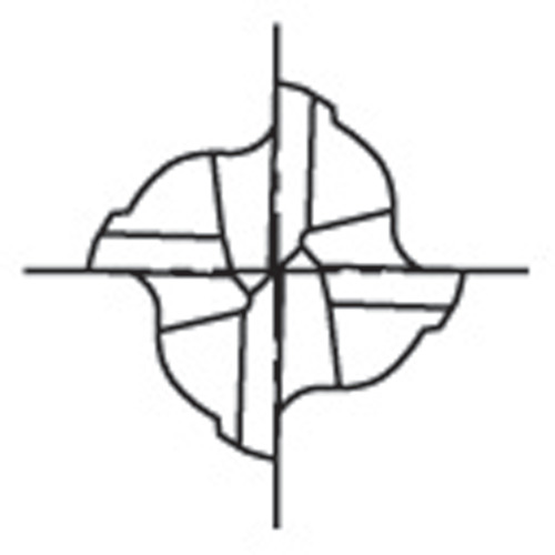 ＯＳＧ　ハイスエンドミル　センタカット　多刃ロング　１５（CC-EML-15）201-8306 【オーエスジー（株）】