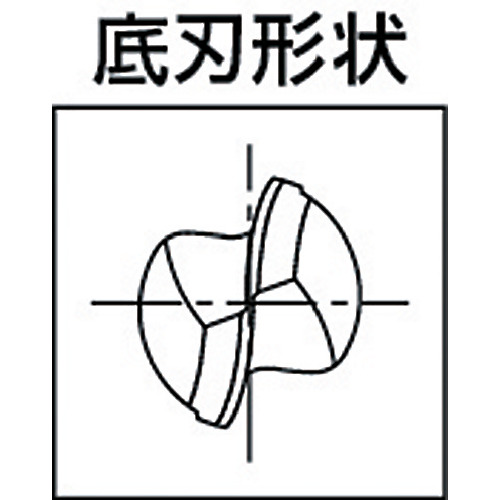 ＯＳＧ　ハイスエンドミル　２刃ボール　Ｒ５（EBD-R5）201-9001 【オーエスジー（株）】