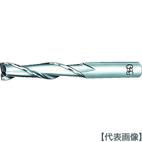 ＯＳＧ　ハイスエンドミル　２刃ロング　３（EDL-3）200-6782 【オーエスジー（株）】