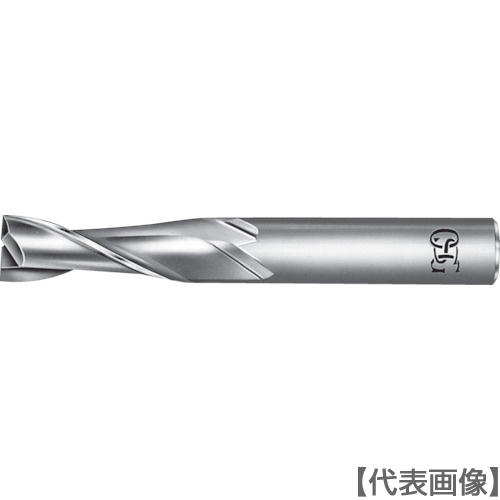 ＯＳＧ　ハイスエンドミル　２刃ミディアム　１２（EDN-12）200-9820 【オーエスジー（株）】