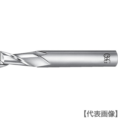 ＯＳＧ　ハイスエンドミル　２刃ショート　１（EDS-1）200-5581 【オーエスジー（株）】