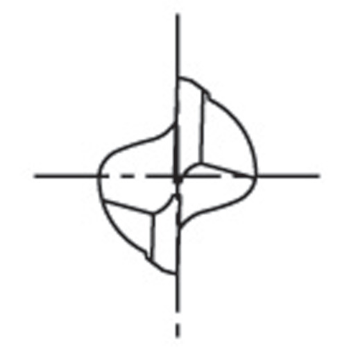 ＯＳＧ　ハイスエンドミル　２刃ショート　３３（EDS-33）200-6341 【オーエスジー（株）】