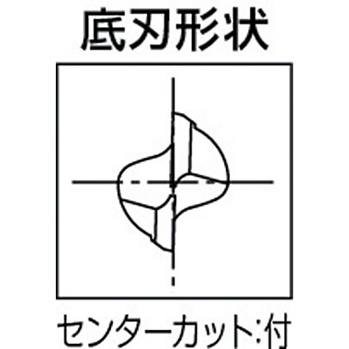 ＯＳＧ　ハイスエンドミル　２刃キー溝用　１５　ＯＨ１（EKD-OH1-15）200-6715 【オーエスジー（株）】