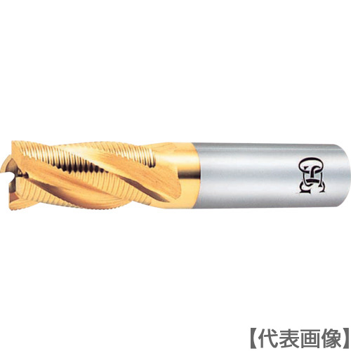 ＯＳＧ　ハイスエンドミル　ＴＩＮラフィングショート　ファインピッチ　２５（EX-TIN-RESF-25）200-9013 【オーエスジー（株）】