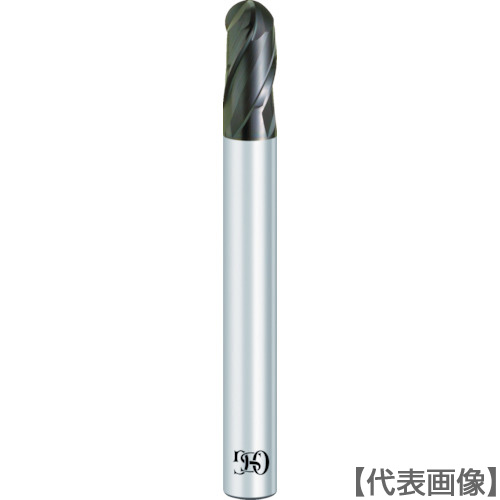ＯＳＧ　超硬ウルトラＦＸスーパーエンドミル（高能率３刃ボールエンド型）（FXS-EBT-R2X4-4）632-7176 【オーエスジー（株）】