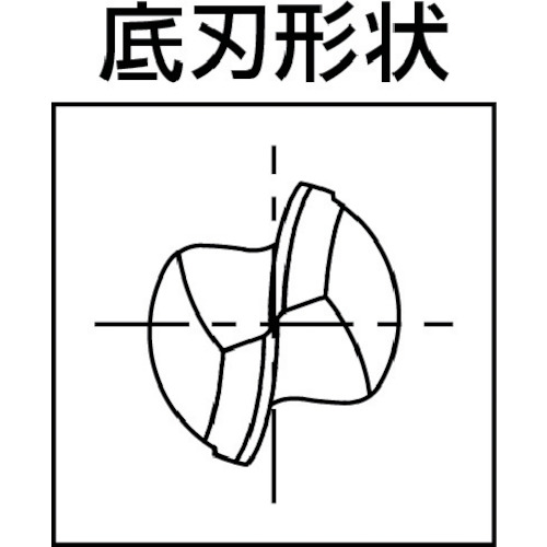 ＯＳＧ　超硬エンドミル　ＦＸ２刃ボール（スリムシャンク）Ｒ５Ｘ１５０Ｘ１８Ｘ９（FX-SS-EBD-R5X10）633-2897 【オーエスジー（株）】
