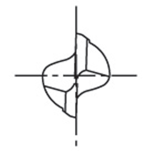 ＯＳＧ　超硬エンドミル　２刃ショート　２（MG-EDS-2）200-5719【オーエスジー（株）】