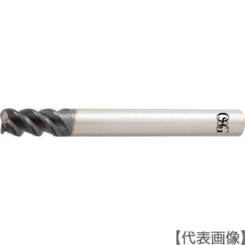 ＯＳＧ　超硬ラジアスエンドミル　フェニックス　ハイフィーダーブルノーズ 3刃 コーナー半径1mm 刃径4mm 3090008　（PHX-CRT-4XR1）299-3635