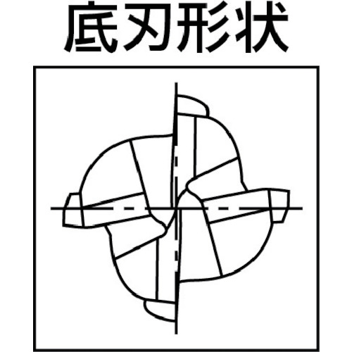 ＯＳＧ　　ＦＸコート　４刃　チタン合金加工用不等リードエンドミル　ＵＶＸ‐ＴＩ‐（UVX-TI-4FL 12X36）763-7284 【オーエスジー（株）】