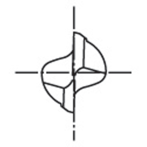 ＯＳＧ　超硬エンドミル　ＷＸ　ガッツミル　２刃スタブ　８（WX-G-EDSS-8）635-1841【オーエスジー（株）】