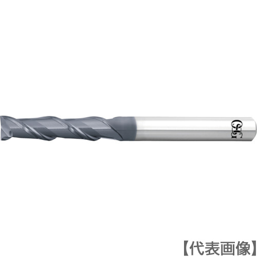 ＯＳＧ　超硬エンドミル　ＷＸＬ　２刃　４．０Ｄ刃長（WXL4DDE8）632-6391【オーエスジー（株）】