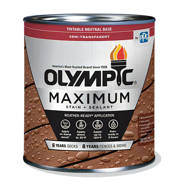 オリンピックマキシマム　セミトランスパーレント　3.78L（半透明・含浸タイプ） 各色 No.34～50【全50色】