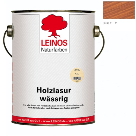 ウォーターオイルペイント 2.5L LN266-041 チーク【レイノス/LEINOS】