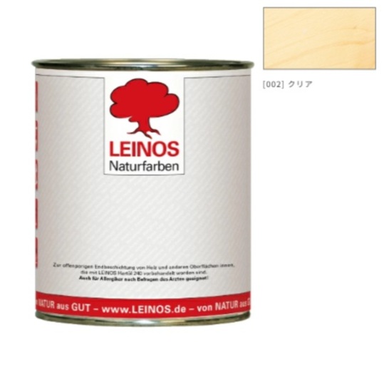 ウォーターオイルペイント 0.75L LN266-002 クリア【レイノス/LEINOS】