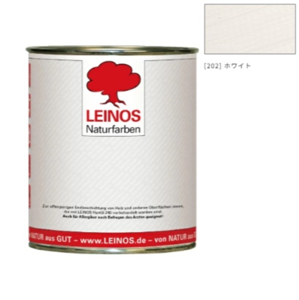 ウォーターオイルペイント 0.75L LN266-202 ホワイト【レイノス/LEINOS】