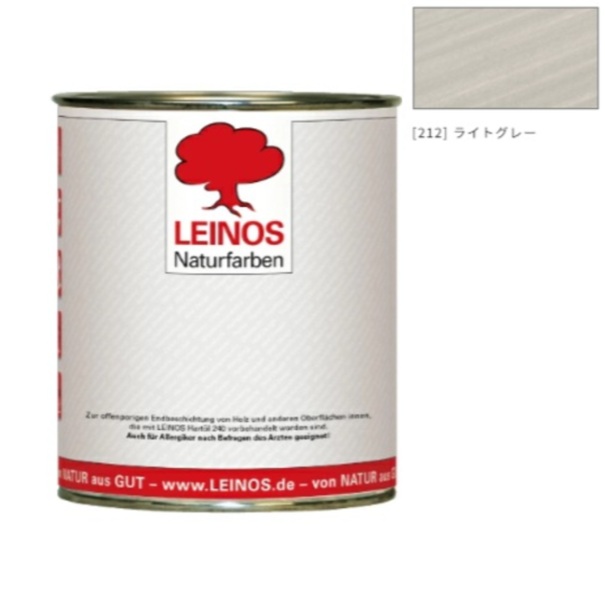 ウォーターオイルペイント 0.75L LN266-212 ライトグレー【レイノス/LEINOS】