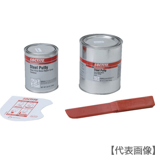 ロックタイト　スティールパテ　１．８ｋｇ（ＥＡ３４７１）（235642）480-1334【ヘンケルジャパン（株）ＡＣＭ事業部】