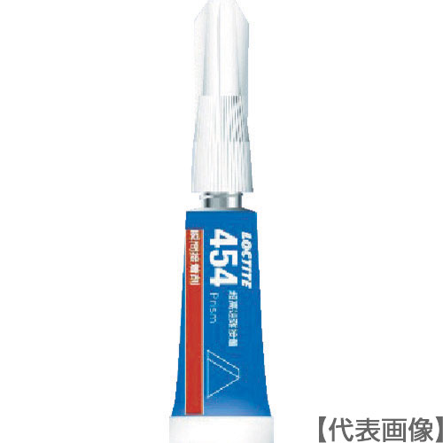 ロックタイト　高機能瞬間接着剤　４５４　３ｇ　３個パック（454-3P）336-8751【ヘンケルジャパン（株）ＡＣＭ事業部】