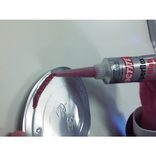 ロックタイト　工業用シーリング剤　スーパーフレックスシリコーン（耐熱タイプ）　８０ｍｌ（１３５５０７）（ＳＩ５９６）（59630）758-5578