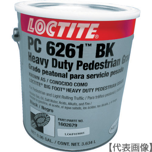 ロックタイト　ビッグフット　ＨＤＰ　黒　３．６ＬＴ（１６０２６７９）（ＰＣ６２６１）（BF-HDP-BK）109-8928【ヘンケルジャパン（株）ＡＣＭ事業部】