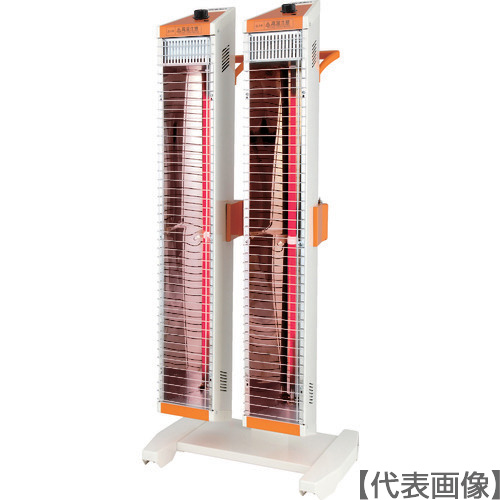 Ｓｕｉｄｅｎ　遠赤外線ヒーター　ヒートスポット　ツインタイプ　単相２００Ｖ（SEH-30A-2）827-5557【（株）スイデン】※代引き決済不可