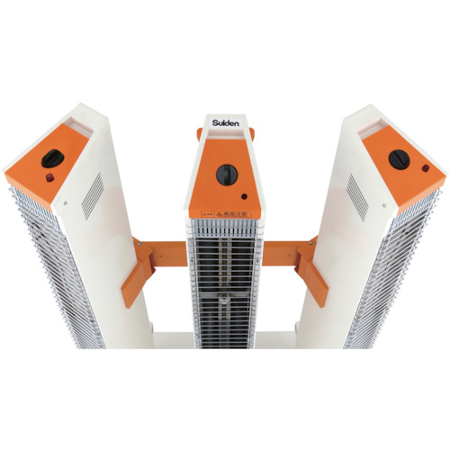 Ｓｕｉｄｅｎ　遠赤外線ヒーター　ヒートスポット　ツインタイプ　単相２００Ｖ（SEH-30A-2）827-5557【（株）スイデン】※代引き決済不可