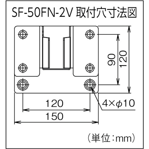 Ｓｕｉｄｅｎ　ウォール扇　ＦＮシリーズ　１速式アルミハネ径５０ｃｍ　３相２００Ｖ（SF-50FN-2V）390-6507【（株）スイデン】※代引き決済不可