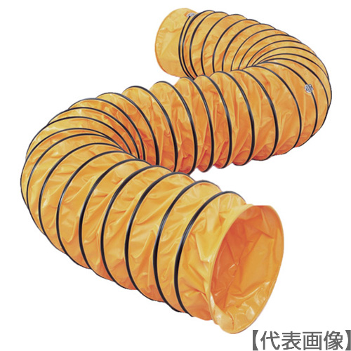 Ｓｕｉｄｅｎ　送風機用ダクト　スタンダード　２００ｍｍ　５ｍ（SJFD200S）119-9056【（株）スイデン】※代引き決済不可