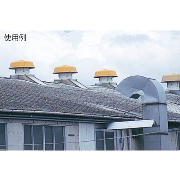 Ｓｕｉｄｅｎ　屋上換気扇（屋上扇ルーフファン）標準型　ハネ６０ＣＭ（SRF-TR60F）859-4398【（株）スイデン】※納期都度問合せ・代引き決済不可