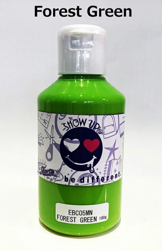 SHOW UPベースカラー　フォレストグリーン　ミニボトル(EBC05MN) 180g【SHOW UP】