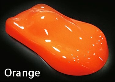 NEONカラー　オレンジ　ミニボトル(NE-OMN)　215gセット(主剤：180g、硬化剤：35g)【SHOW UP】