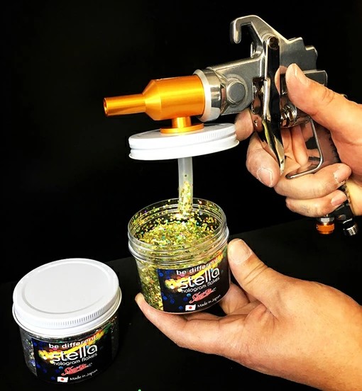 ドライペイント用スプレーガン(DFP-G)【SHOW UP】塗装　自動車　バイク　ホビー　DIY