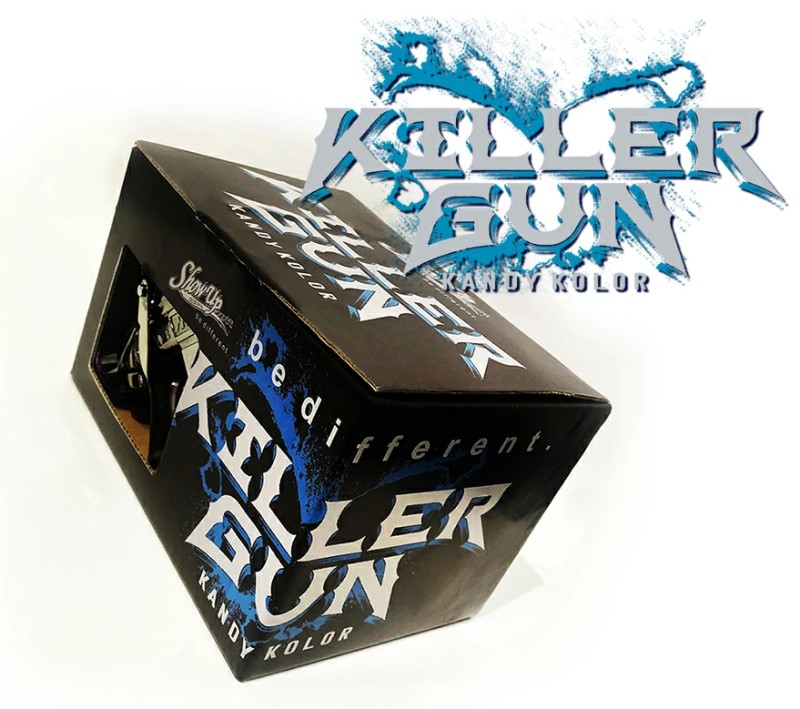 KILLER GUN キラ－ガン(KG)　アネスト岩田　コラボ【SHOW UP】塗装　自動車　バイク　ホビー　DIY