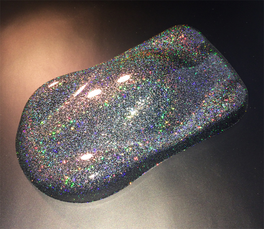 ステラホログラム　フレーク　シルバーレインボー0.1(SSH10)60g【SHOW UP】塗装　自動車　バイク　ホビー　DIY